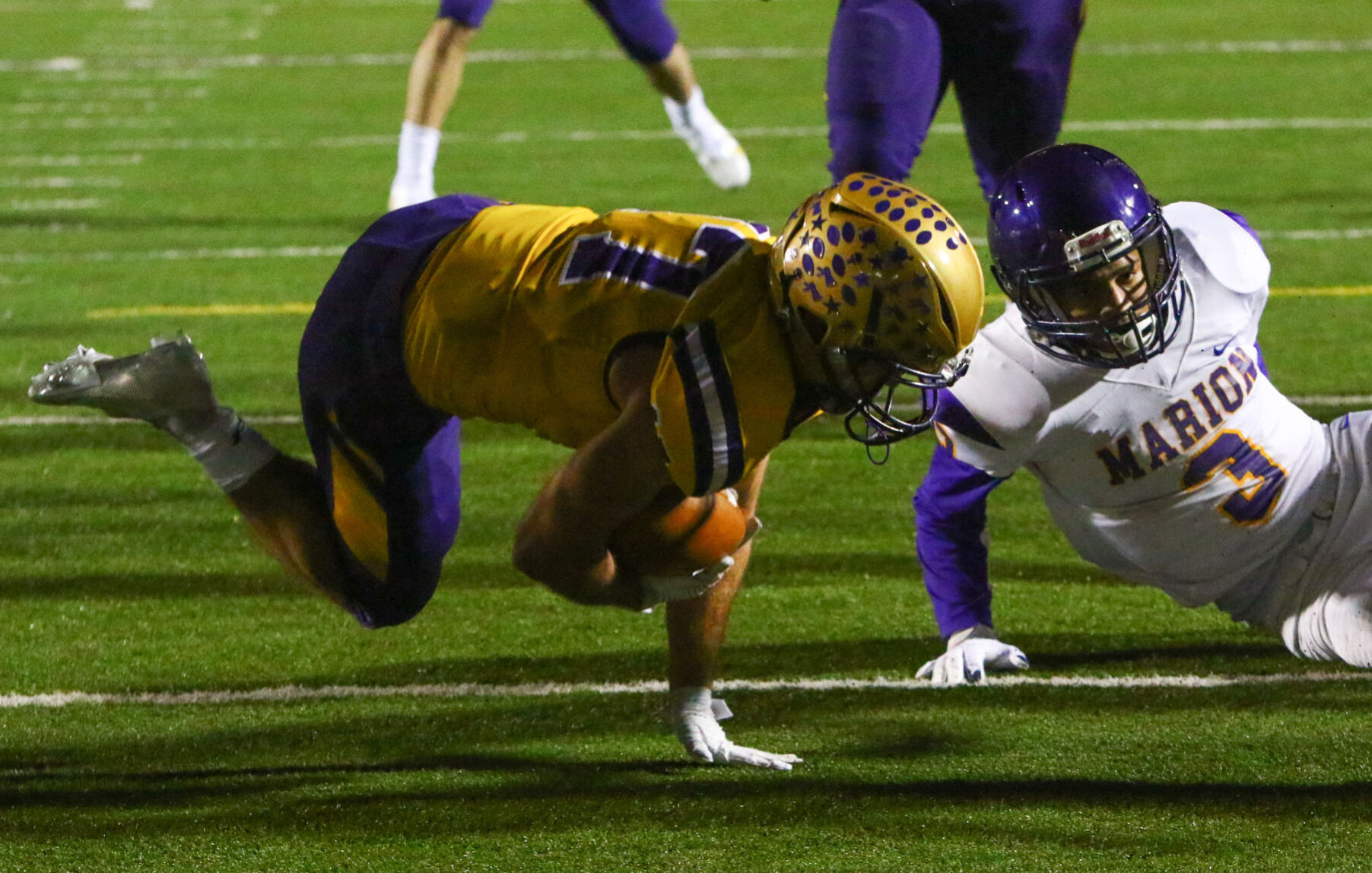4A football semistate: Hobart vs. Marion